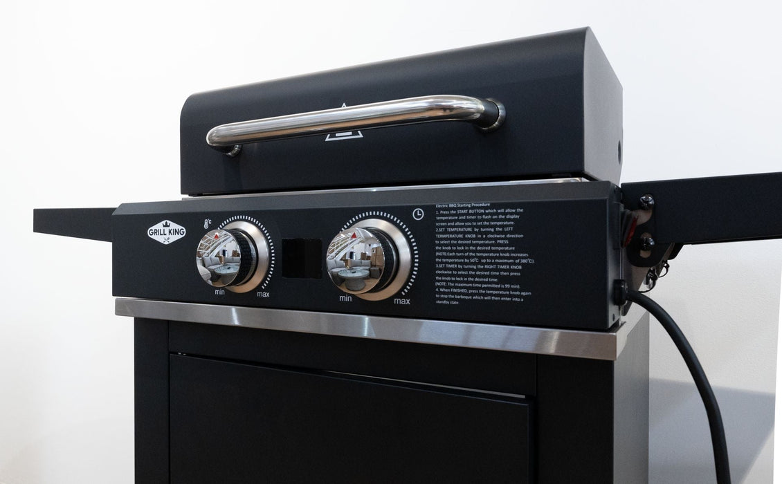 Digital Electric BBQ with Storage Cabinet – Perfect for Urban Grilling