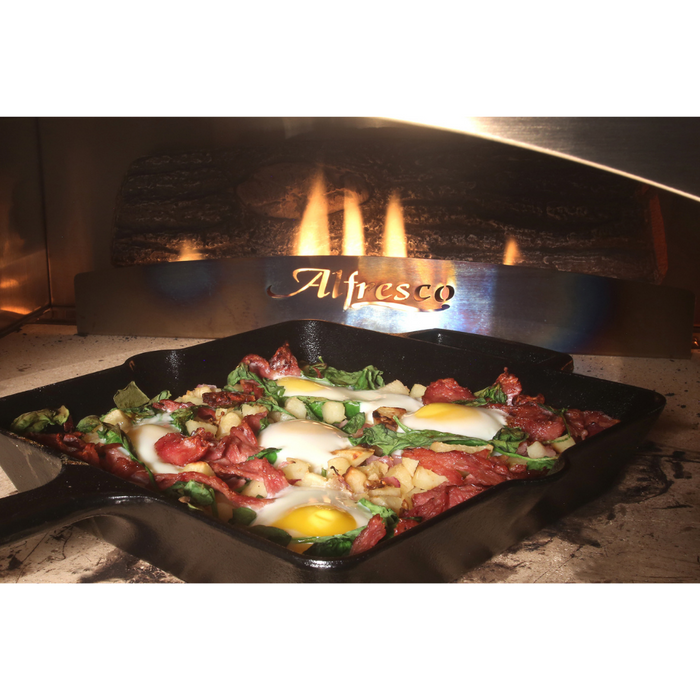 Alfresco 30-Inch Countertop Outdoor Pizza Oven Plus | High-Performance Gas-Fired Oven