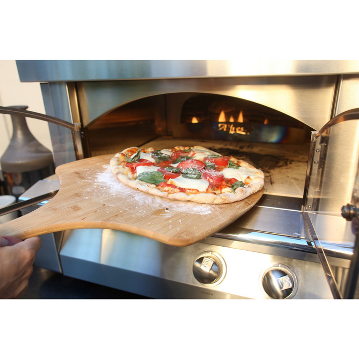 Alfresco 30-Inch Built-In Outdoor Pizza Oven Plus | High-Performance Gas-Fired Oven