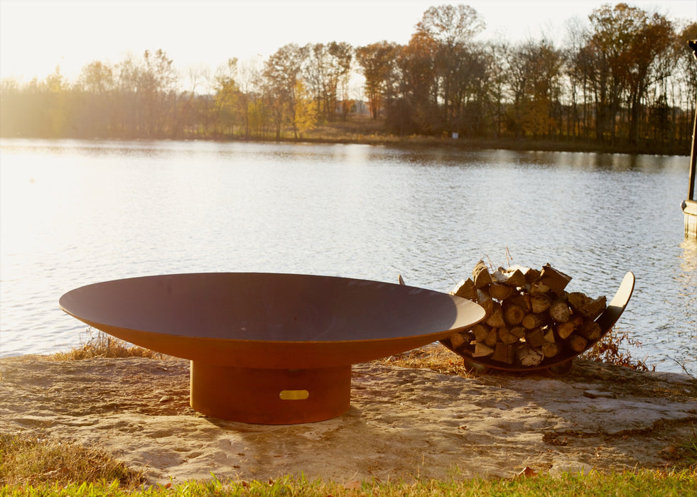 Fire Pit Art Asia 60" Carbon Steel Round Fire Pit AS 60