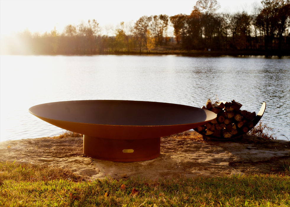 Fire Pit Art Asia 72" Carbon Steel Round Fire Pit AS 72