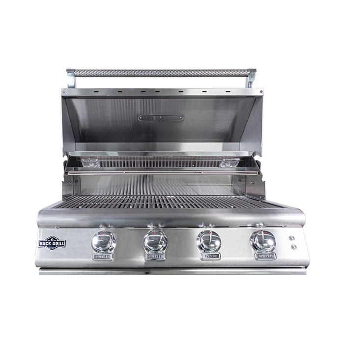 Buck Stove Grill Built In 32" 4 Burner Gas Grill