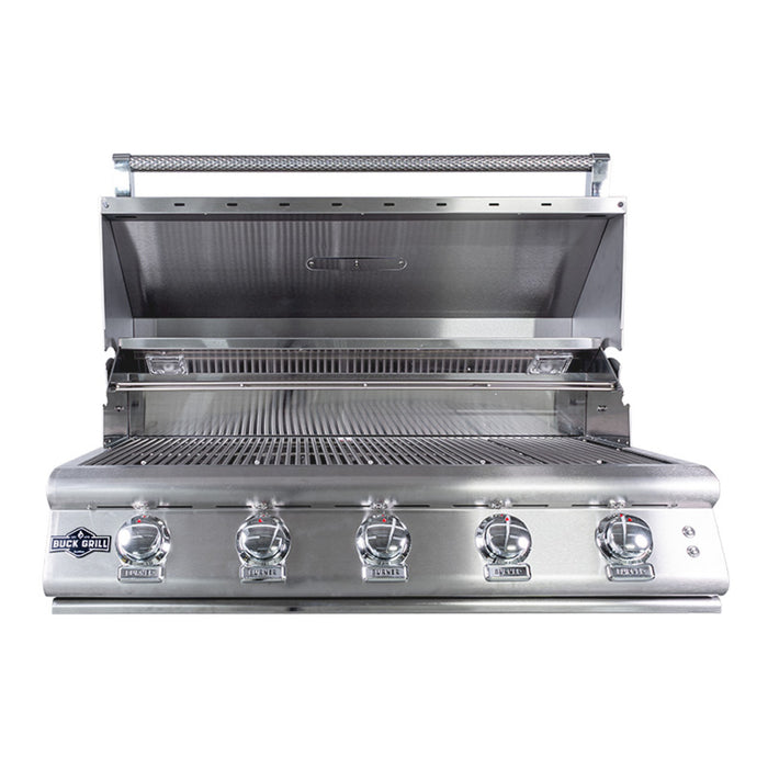 Buck Stove Grill Built In 40" 5 Burner Gas Grill