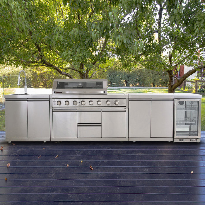 Gasmate Platinum III 6-Burner BBQ Kitchen