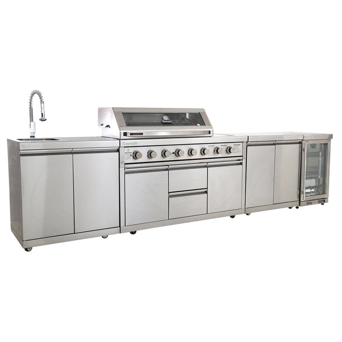 Gasmate Platinum III 6-Burner BBQ Kitchen