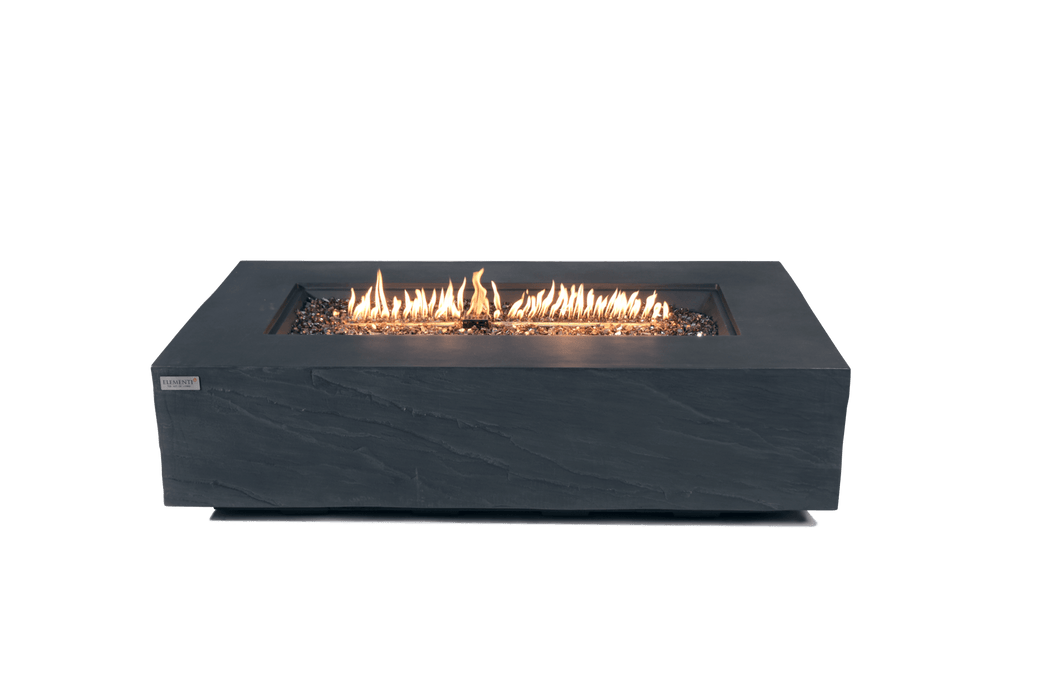 Elementi Plus Cape Town Concrete Fire Table Pit Black OFG410SL