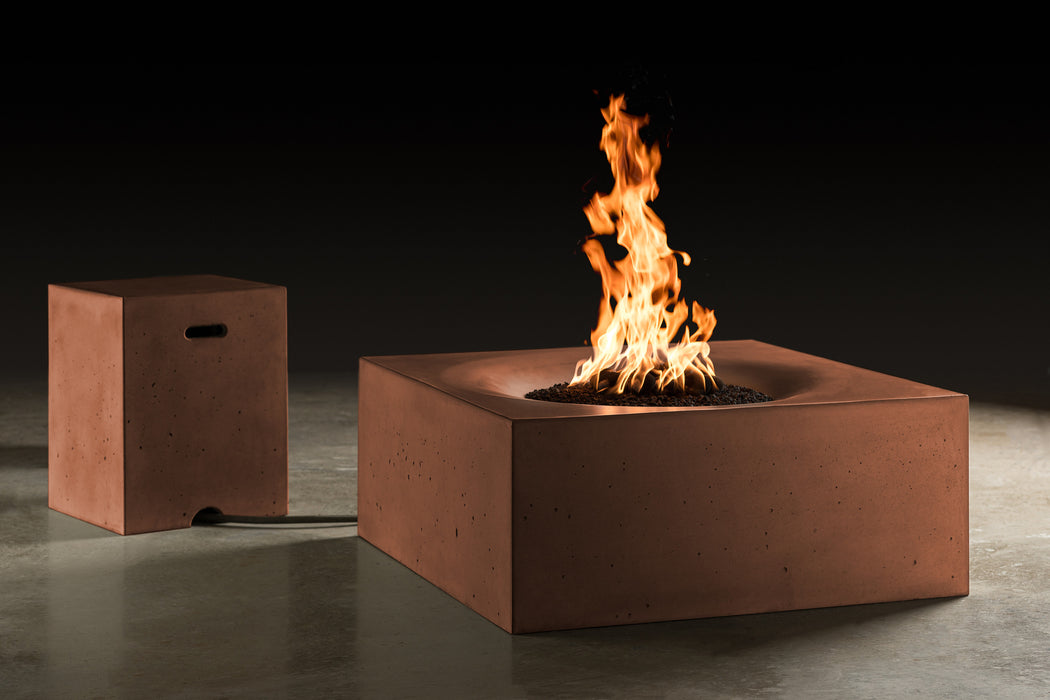 Slick Rock Concrete Kit Horizon 36" Square Concrete Fire Table