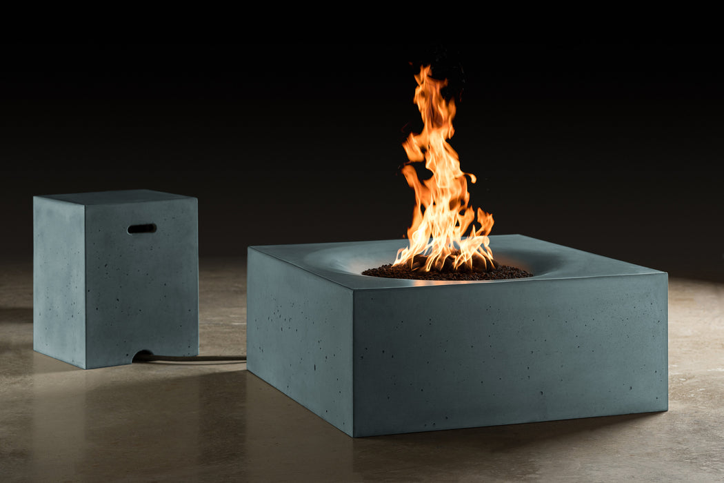 Slick Rock Concrete Kit Horizon 36" Square Concrete Fire Table