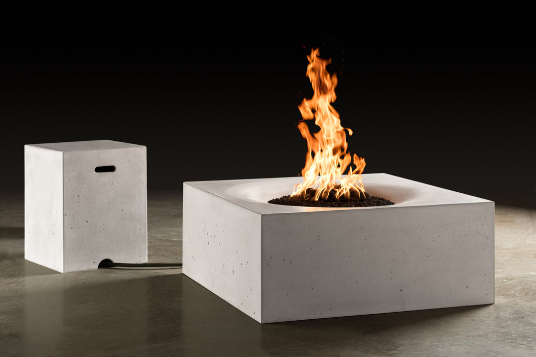 Slick Rock Concrete Kit Horizon 36" Square Concrete Fire Table