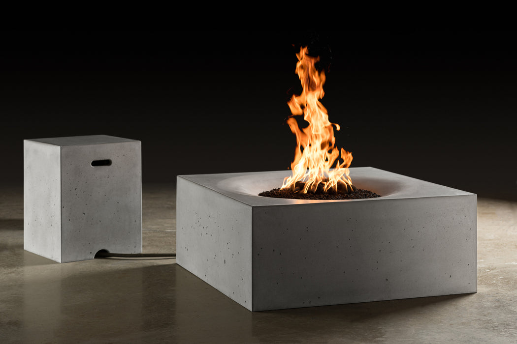 Slick Rock Concrete Kit Horizon 36" Square Concrete Fire Table