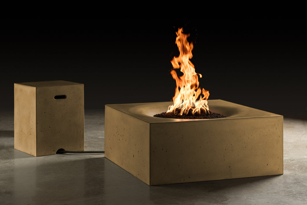 Slick Rock Concrete Kit Horizon 36" Square Concrete Fire Table